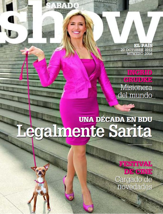 SABADO SHOW magazine side cover Issue 2056 20 October 2012