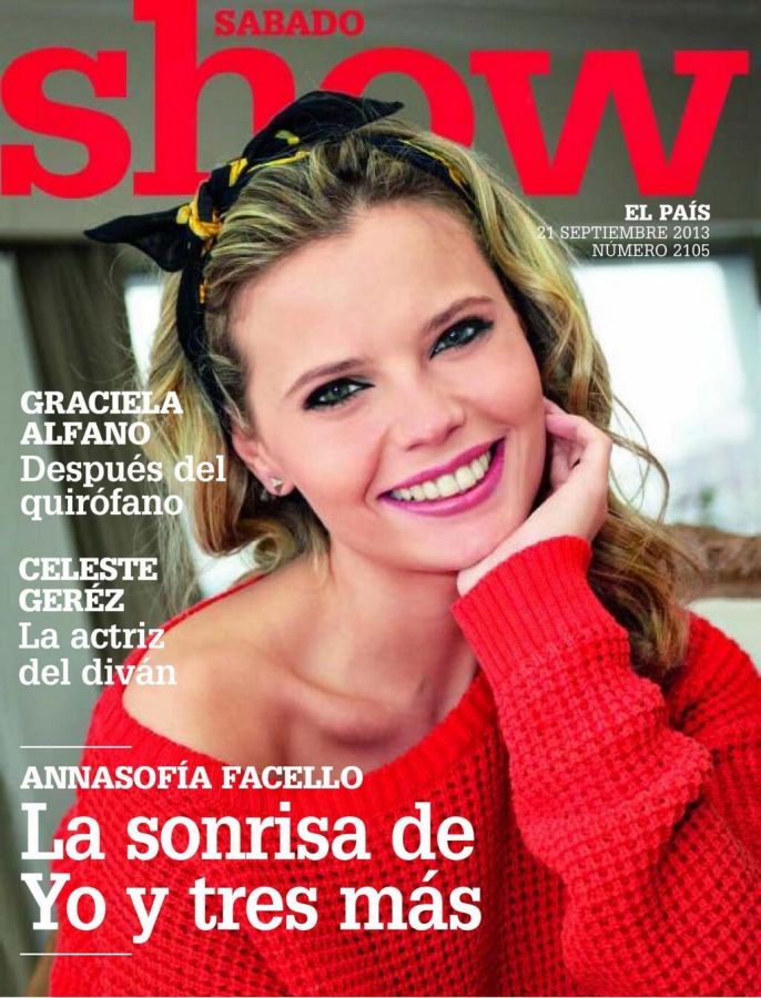 SABADO SHOW magazine side cover Issue 2105 21 September 2013