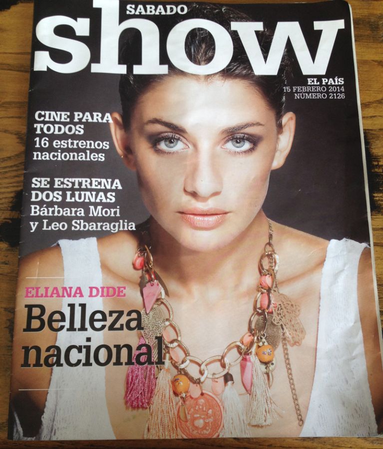 SABADO SHOW magazine side cover Issue 2126 15 February 2014
