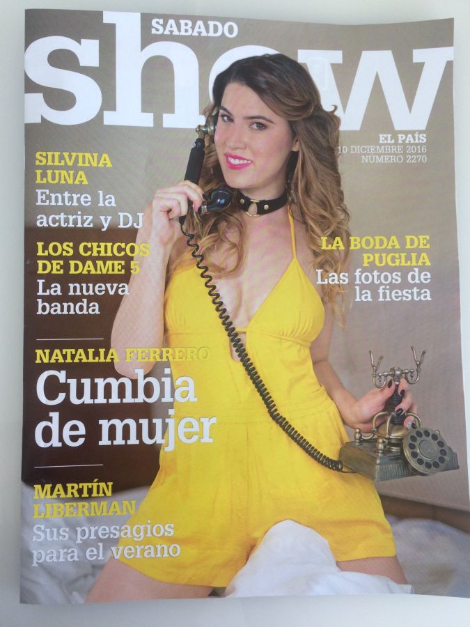 SABADO SHOW magazine side cover Issue 2270 10 December 2016