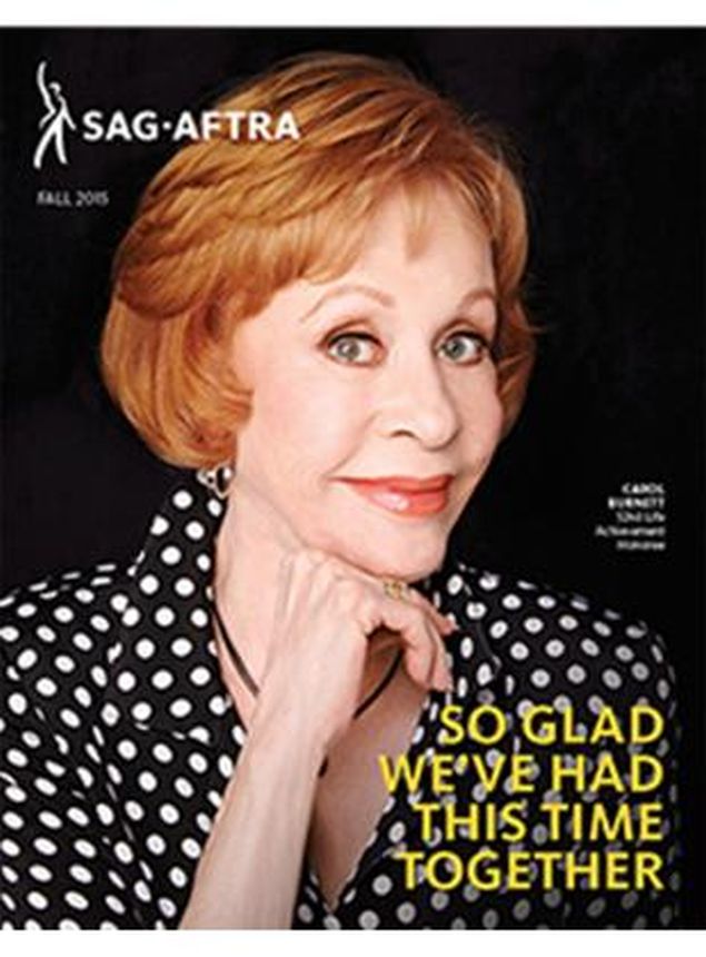 SCREEN ACTOR magazine side cover Fall 2015