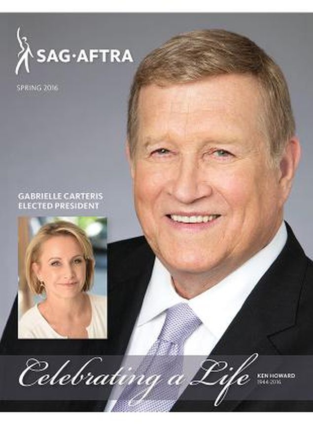 SCREEN ACTOR magazine side cover Spring 2016