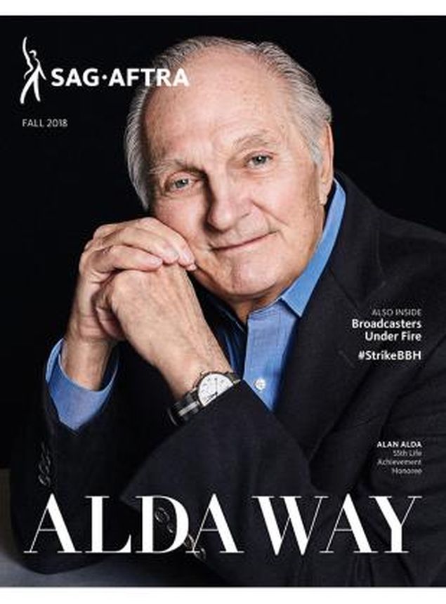 SCREEN ACTOR magazine side cover Fall 2018