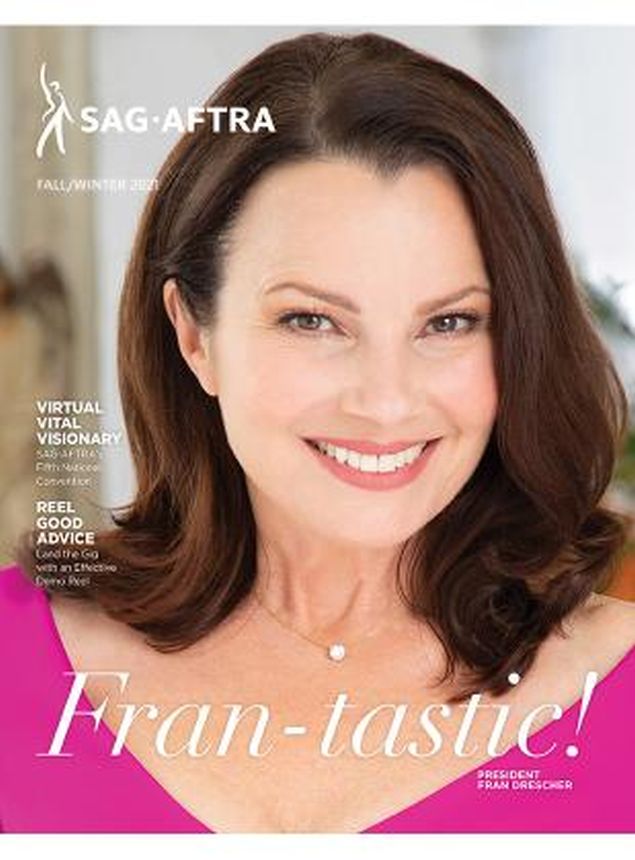 SCREEN ACTOR magazine side cover Fall 2021