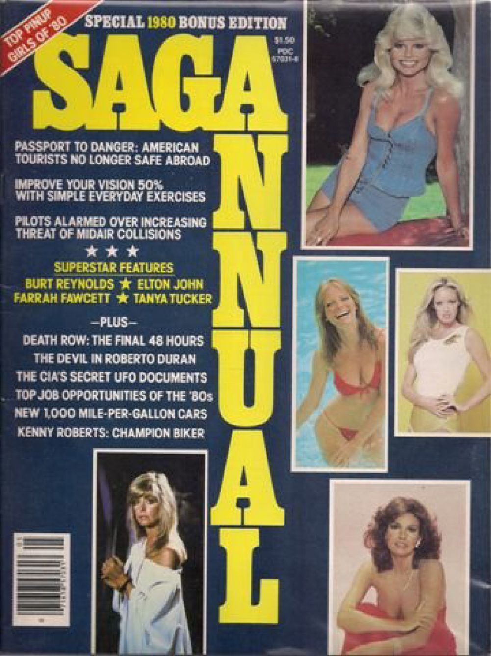 SAGA ANNUAL magazine side cover   1980