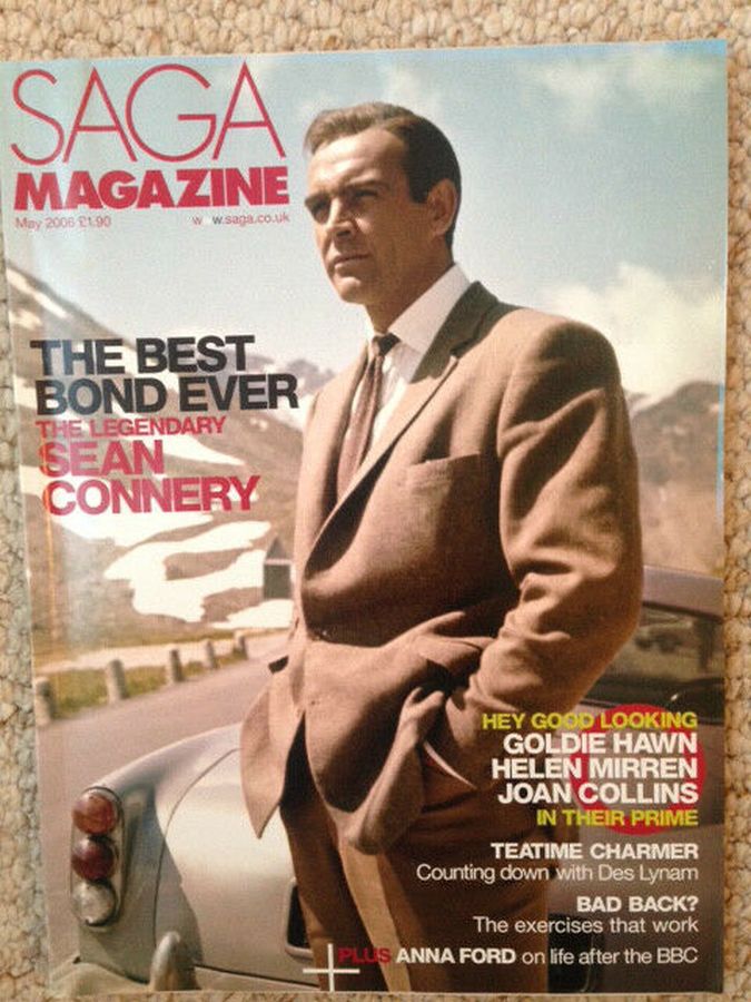 SAGA MAGAZINE magazine side cover  May 2006