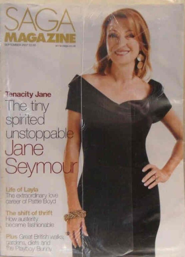 SAGA MAGAZINE magazine side cover  September 2007