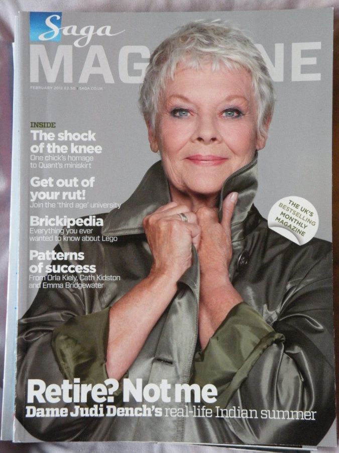 SAGA MAGAZINE magazine side cover  February 2012