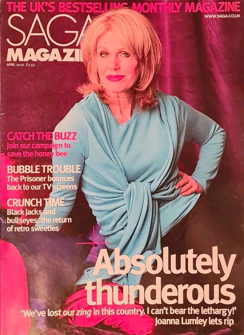 SAGA MAGAZINE magazine side cover  April 2010