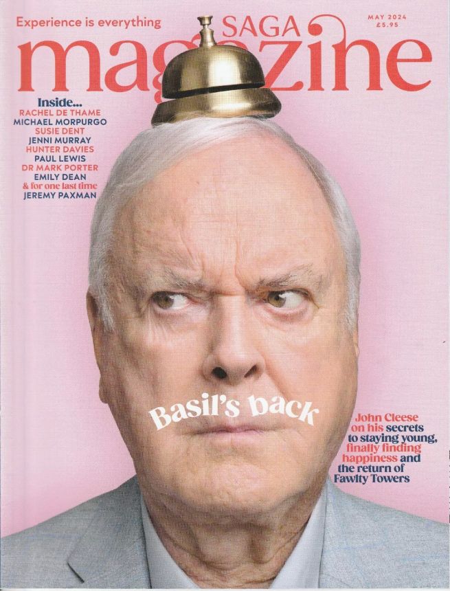 SAGA MAGAZINE magazine side cover  May 2024