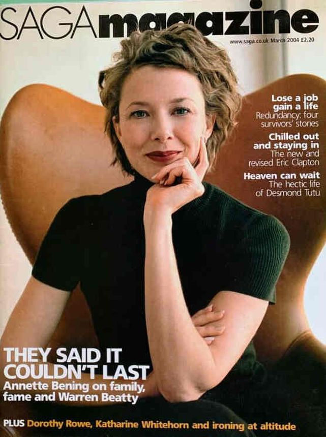 SAGA MAGAZINE magazine side cover  March 2004
