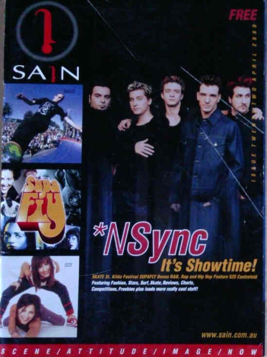 SAIN magazine side cover Issue 22 April 2000