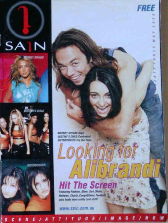 SAIN magazine side cover Issue 23 May 2000