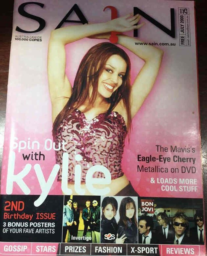 SAIN magazine side cover Issue 25  July 2000