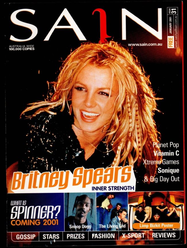 SAIN magazine side cover Issue 31  January 2001