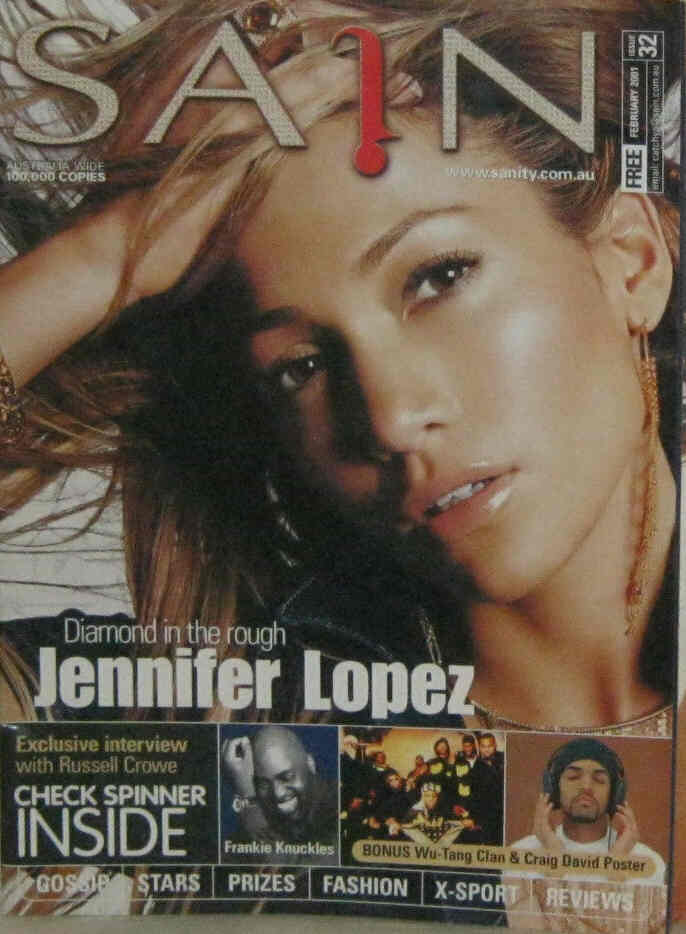 SAIN magazine side cover Issue 32 February 2001