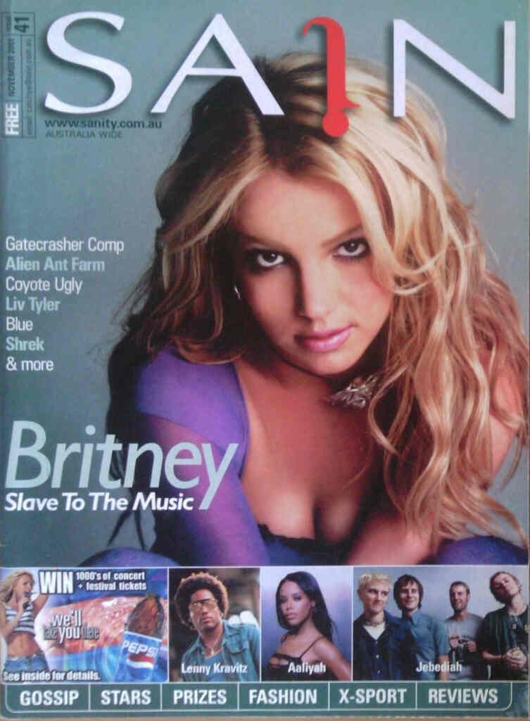 SAIN magazine side cover Issue 41 November 2001