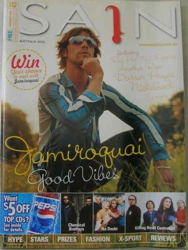 SAIN magazine side cover Issue 43  January 2002