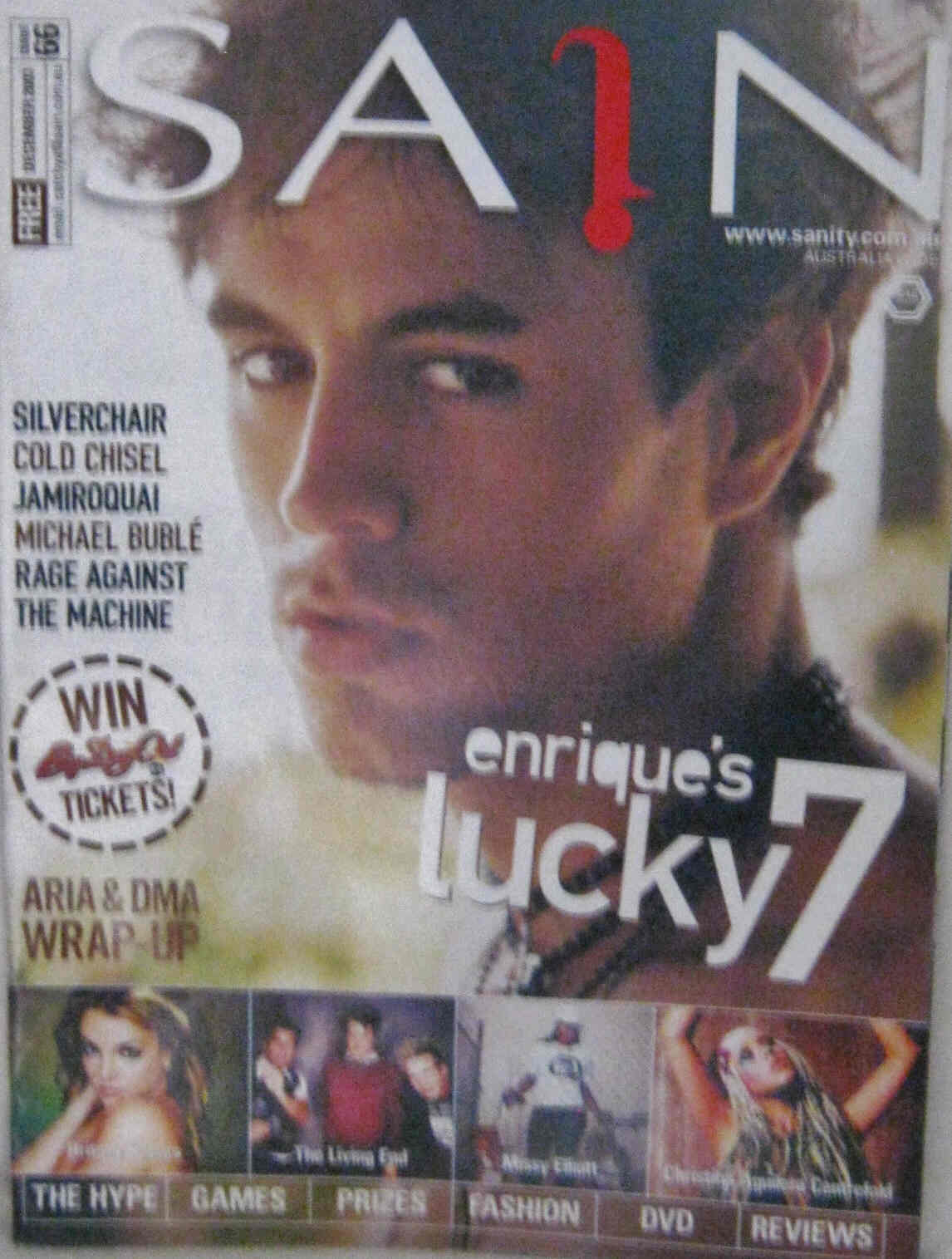 SAIN magazine side cover Issue 66 December 2003