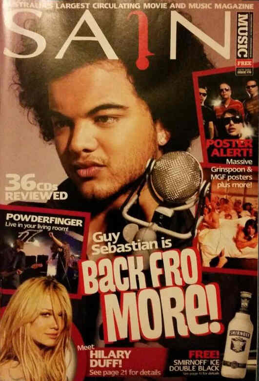 SAIN magazine side cover Issue 76 October 2004