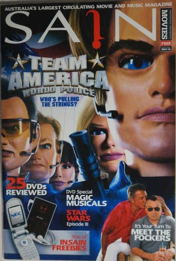SAIN magazine side cover Issue 83  May 2005