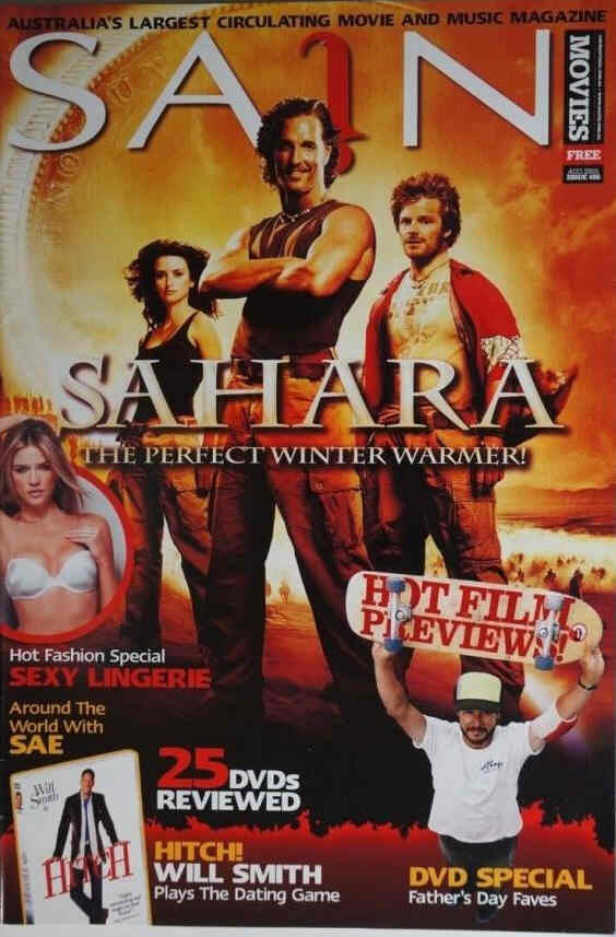 SAIN magazine side cover Issue 86  August 2005