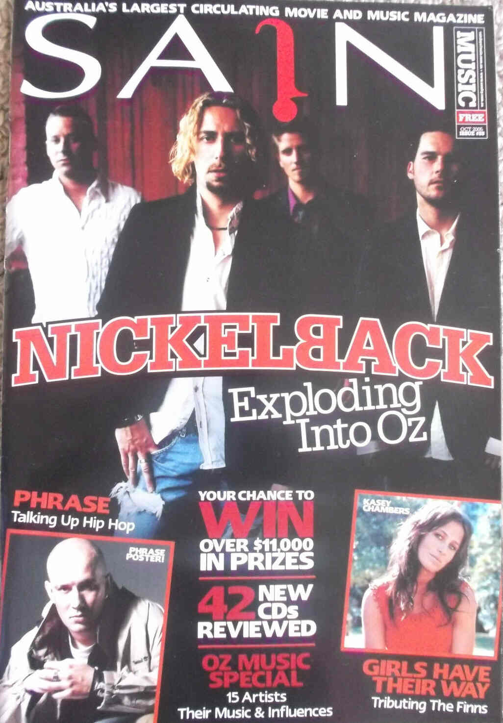 SAIN magazine side cover Issue 88 October 2005