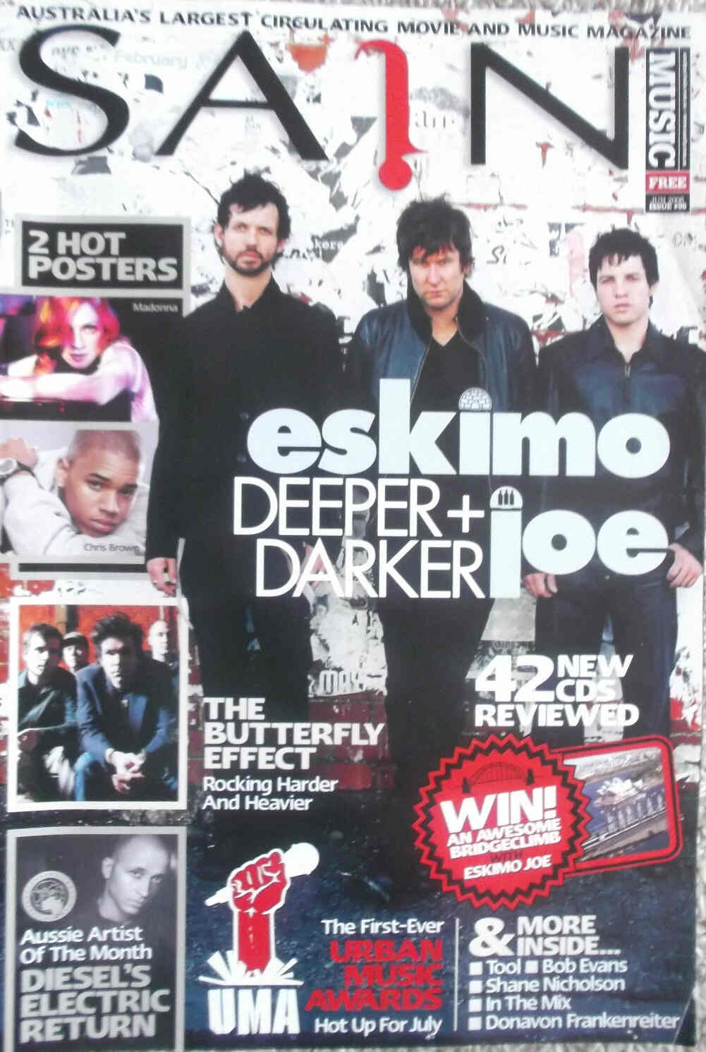SAIN magazine side cover Issue 96 June 2006