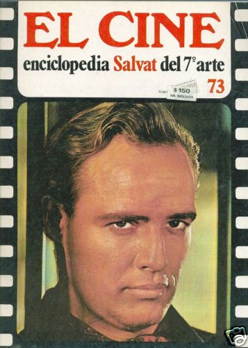 CINE | EL (Enciclopedia Salvat Del 7 Arte) magazine side cover Issue 73  