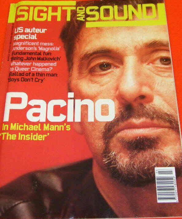 SIGHT AND SOUND magazine side cover Issue 107 March 2000