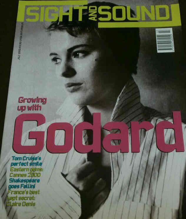 SIGHT AND SOUND magazine side cover Issue 111 July 2000