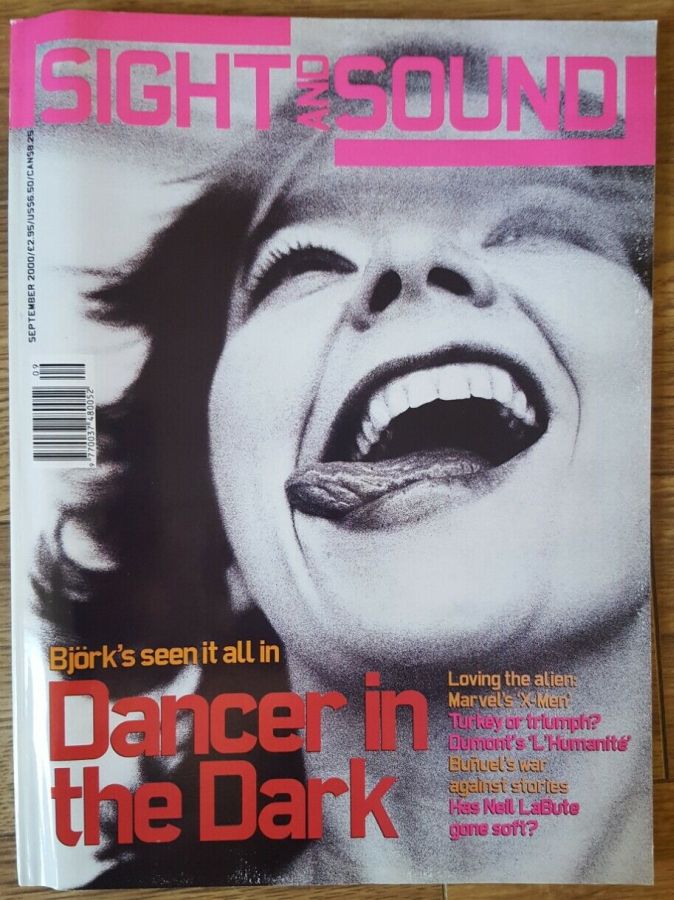 SIGHT AND SOUND magazine side cover Issue 113 September 2000