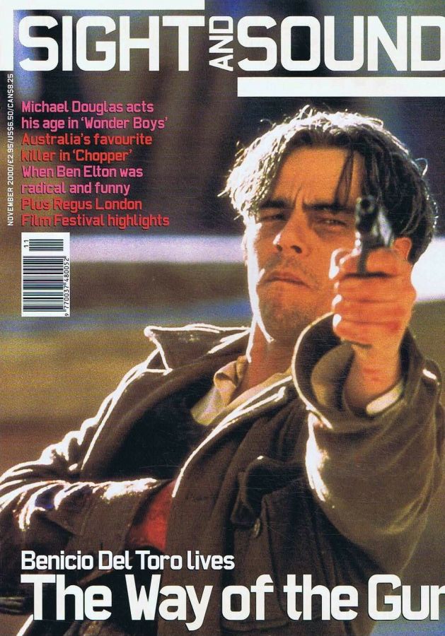 SIGHT AND SOUND magazine side cover Issue 115 November 2000