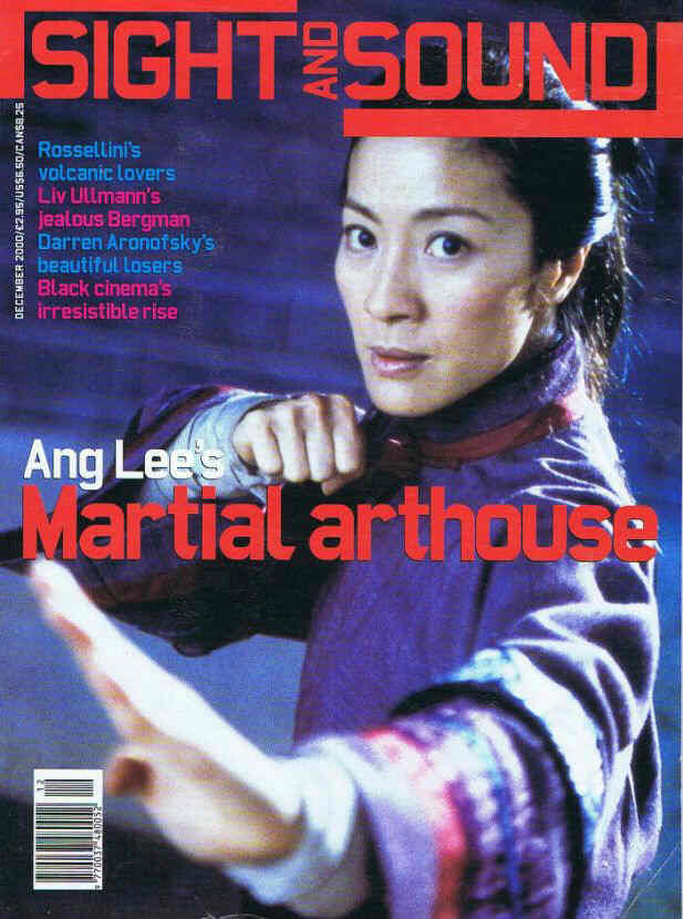 SIGHT AND SOUND magazine side cover Issue 116 December 2000