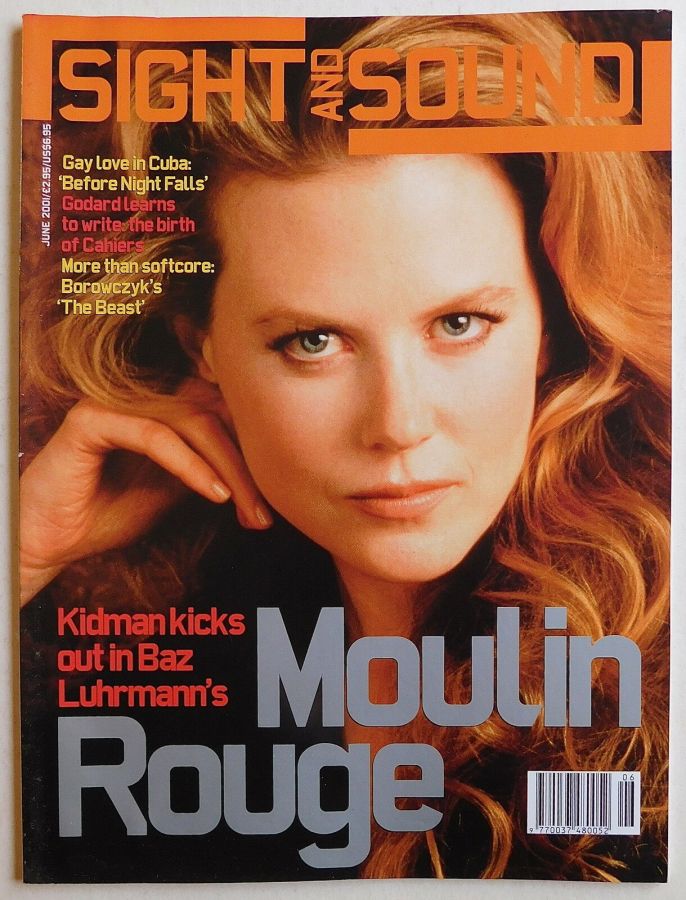 SIGHT AND SOUND magazine side cover Issue 122 June 2001