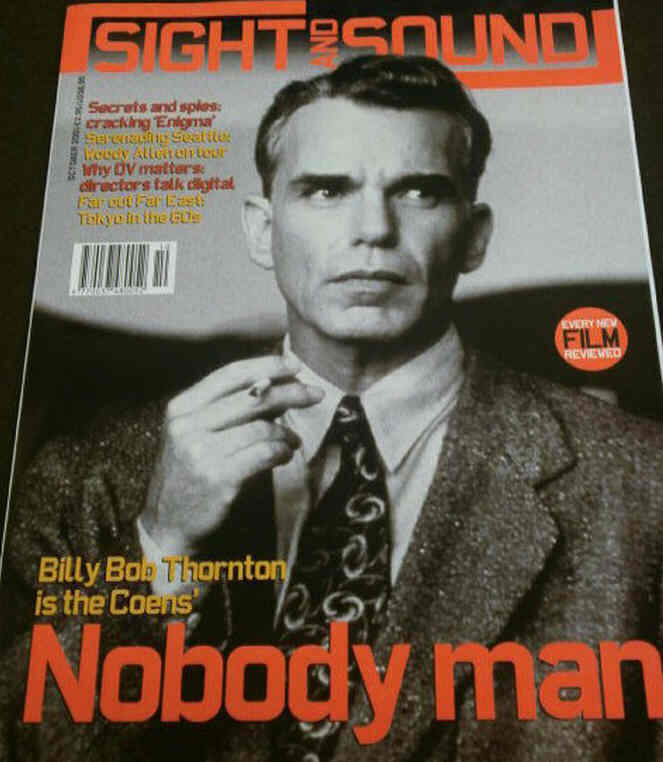SIGHT AND SOUND magazine side cover Issue 126 October 2001