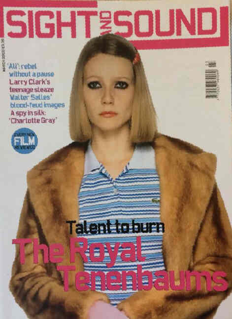 SIGHT AND SOUND magazine side cover Issue 131 March 2002