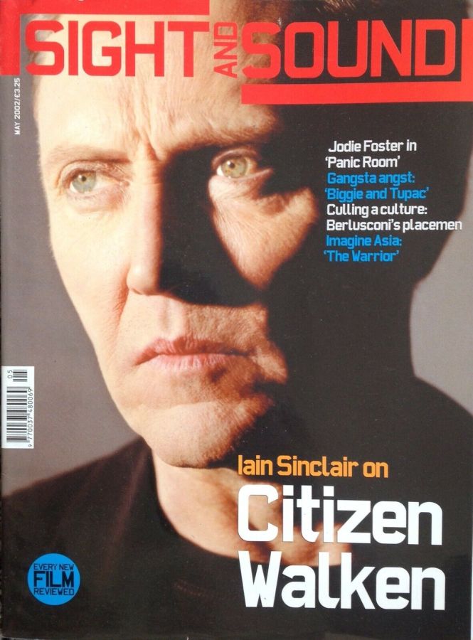 SIGHT AND SOUND magazine side cover Issue 133 May 2002