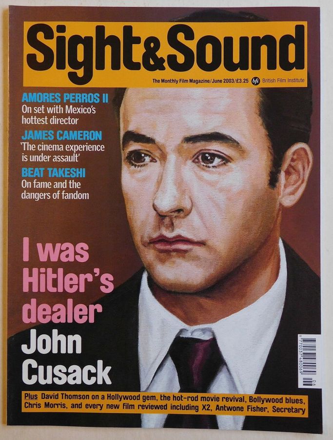 SIGHT AND SOUND magazine side cover Issue 146 June 2003