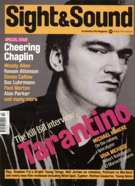 SIGHT AND SOUND magazine side cover Issue 150 October 2003