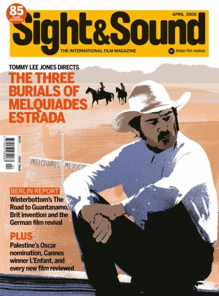 SIGHT AND SOUND magazine side cover Issue 180 April 2006