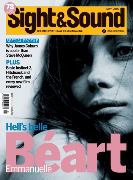SIGHT AND SOUND magazine side cover Issue 181 May 2006