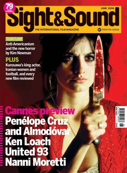 SIGHT AND SOUND magazine side cover Issue 182 June 2006