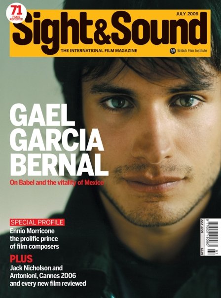 SIGHT AND SOUND magazine side cover Issue 183 July 2006