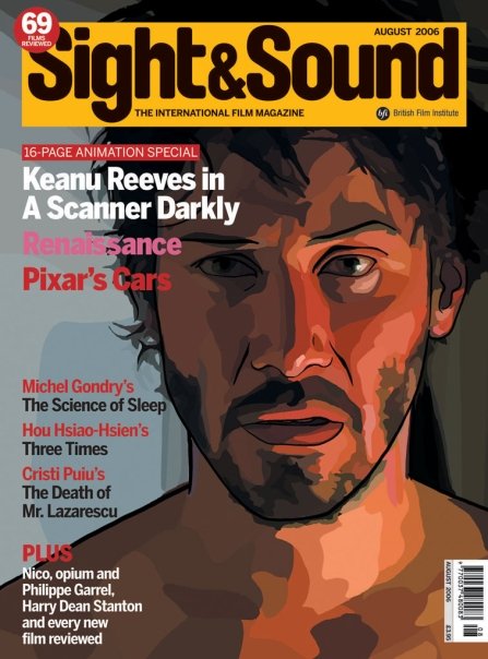 SIGHT AND SOUND magazine side cover Issue 184 August 2006