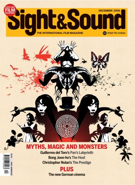 SIGHT AND SOUND magazine side cover Issue 188 December 2006