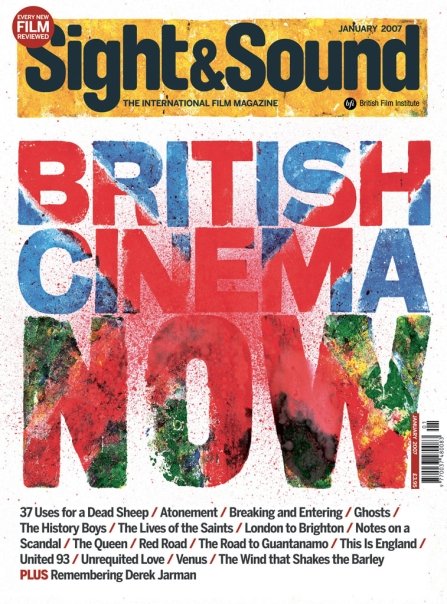 SIGHT AND SOUND magazine side cover Issue 189 January 2007
