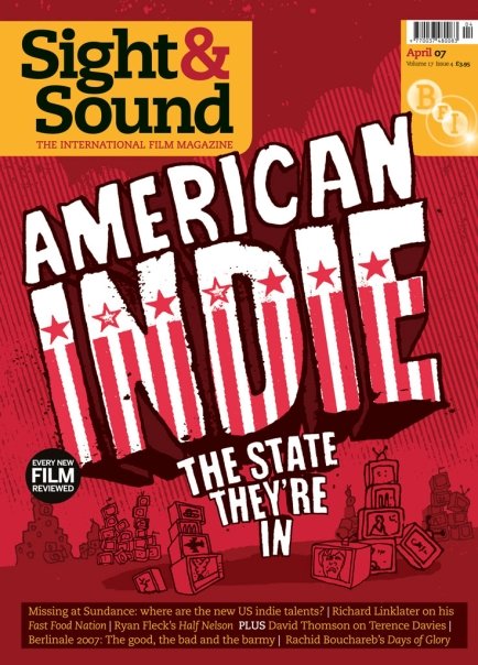 SIGHT AND SOUND magazine side cover Issue 192 April 2007