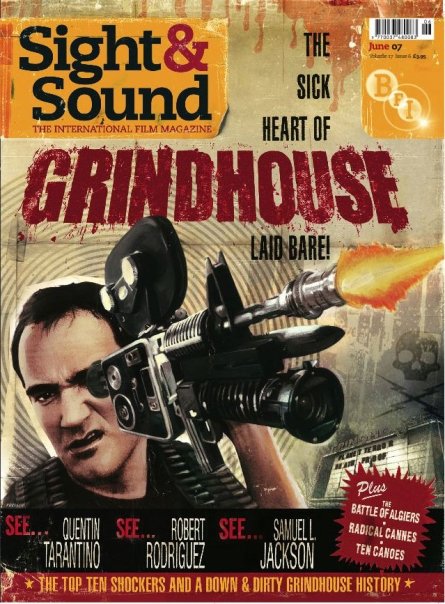 SIGHT AND SOUND magazine side cover Issue 194 June 2007