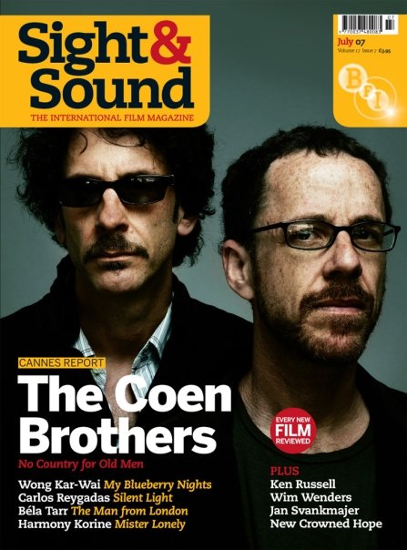 SIGHT AND SOUND magazine side cover Issue 195 July 2007